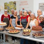 Curso de Confeitaria em Ferraz se despede com produção de massas de bolos e doces